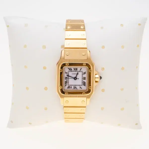 Cartier Santos Galbée Watch 23.5mm Yellow Gold