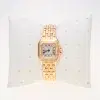 Cartier Panthere Watch 22mm Factory Diamond Pave 18k Yellow Gold