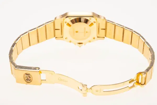 Cartier Santos Galbée Watch 23.5mm Yellow Gold