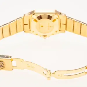 Cartier Santos Galbée Watch 23.5mm Yellow Gold