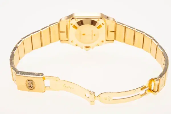 Cartier Santos Galbée Watch 23.5mm Yellow Gold