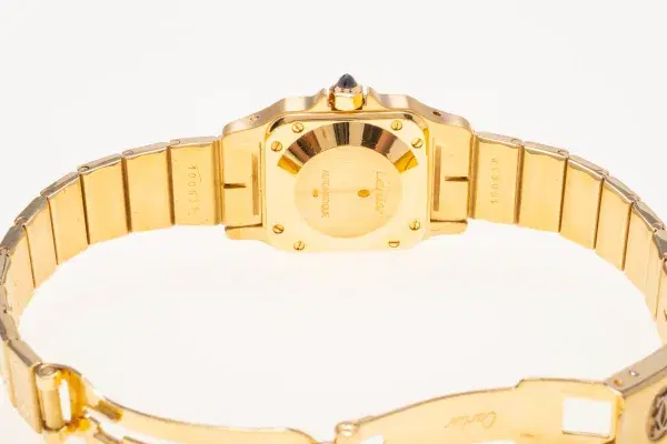 Cartier Santos Galbée Watch 23.5mm Yellow Gold