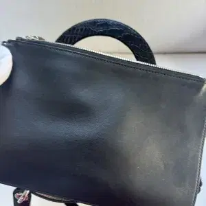 Dior Diorissimo Black Crocodile Bag with Authenticity Card