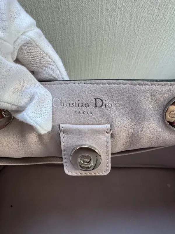 Dior Diorissimo Black Crocodile Bag with Authenticity Card