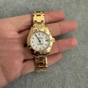 Rolex Pearlmaster 29mm 18k Yellow Gold and Factory Diamonds