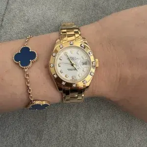 Rolex Pearlmaster 29mm 18k Yellow Gold and Factory Diamonds