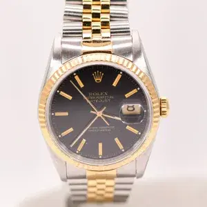 Rolex Oyster Perpetual Datejust 36mm Gold and Stainless-Steel Watch