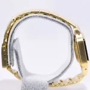 Cartier Santos Galbée Watch 23.5mm 18k Gold Factory Diamond