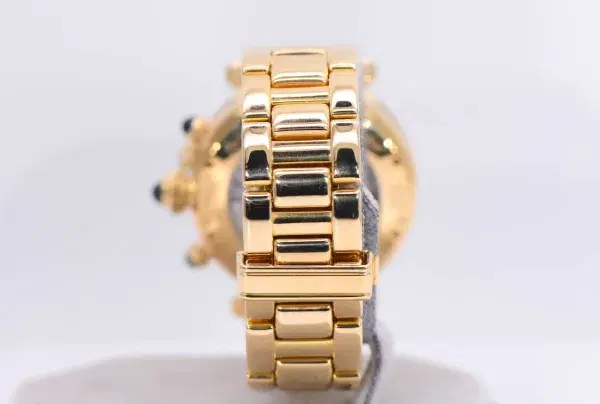 Cartier Pasha 38mm Chronograph Automatic 18k Gold Watch