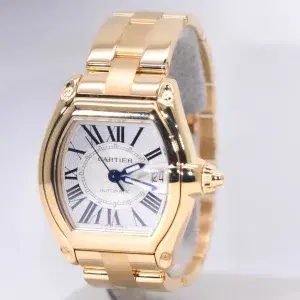 Cartier Roadster Automatic 37 mm 18k Yellow Gold Watch Cartier