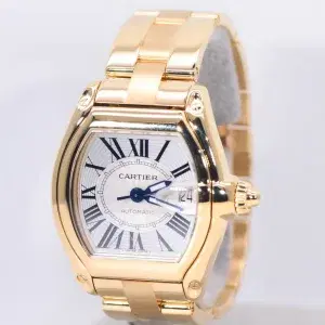 Cartier Roadster Automatic 37 mm 18k Yellow Gold Watch Cartier