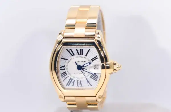 Cartier Roadster Automatic 37 mm 18k Yellow Gold Watch Cartier