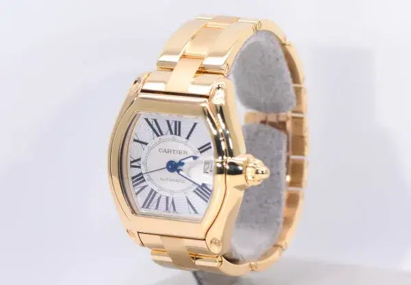 Cartier Roadster Automatic 37 mm 18k Yellow Gold Watch Cartier