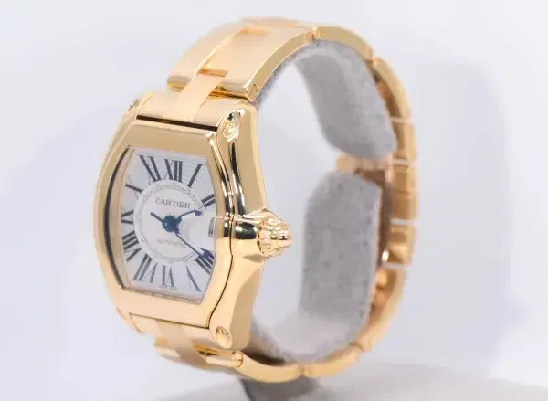 Cartier Roadster Automatic 37 mm 18k Yellow Gold Watch Cartier