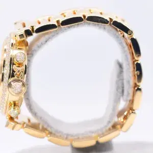 Cartier Pasha 36mm Factory Diamonds 18k Gold Watch