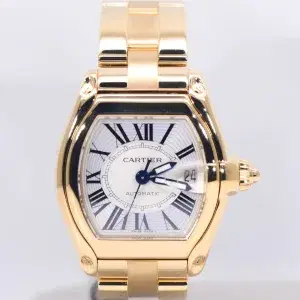 Cartier Roadster Automatic 37 mm 18k Yellow Gold Watch Cartier