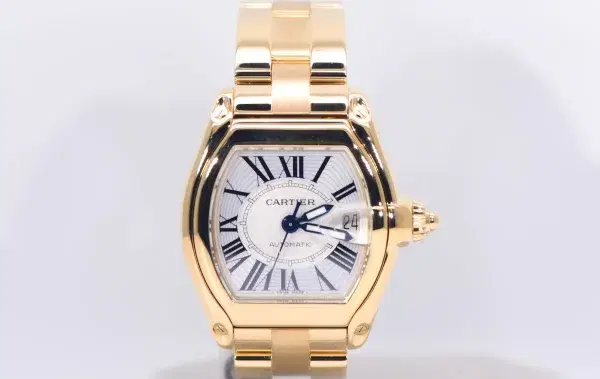 Cartier Roadster Automatic 37 mm 18k Yellow Gold Watch Cartier