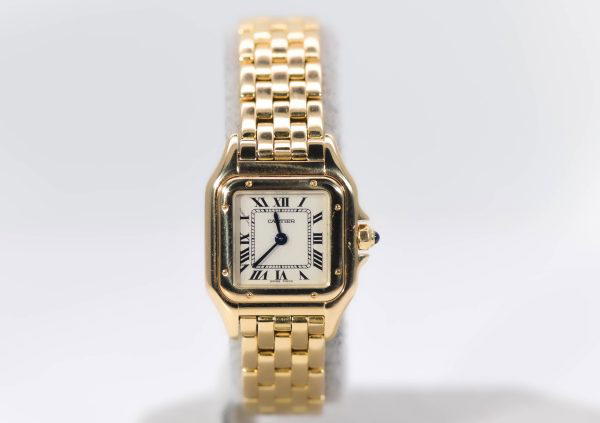 Cartier Panthere Ladies Watch 22mm Yellow Gold