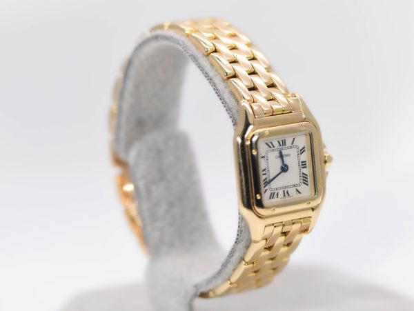 Cartier Panthere Ladies Watch 22mm Yellow Gold