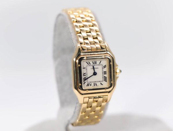 Cartier Panthere Ladies Watch 22mm Yellow Gold