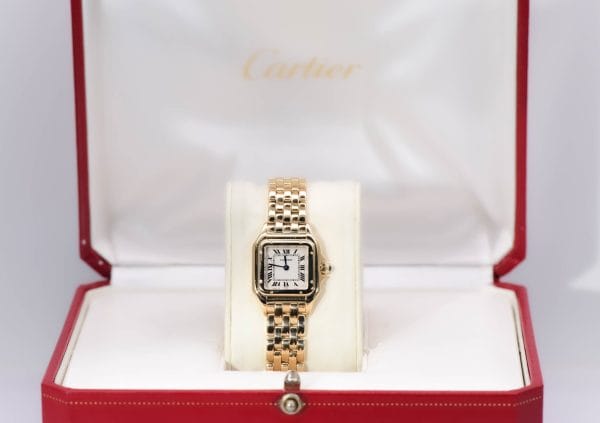 Cartier Panthere Ladies Watch 22mm Yellow Gold