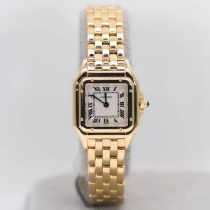 Cartier Panthere Ladies Watch 22mm Yellow Gold