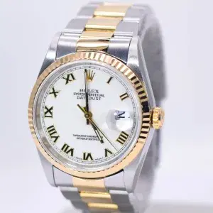 Rolex Oyster Perpetual Datejust 36mm Gold and Stainless-Steel Watch