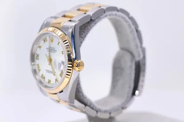 Rolex Oyster Perpetual Datejust 36mm Gold and Stainless-Steel Watch