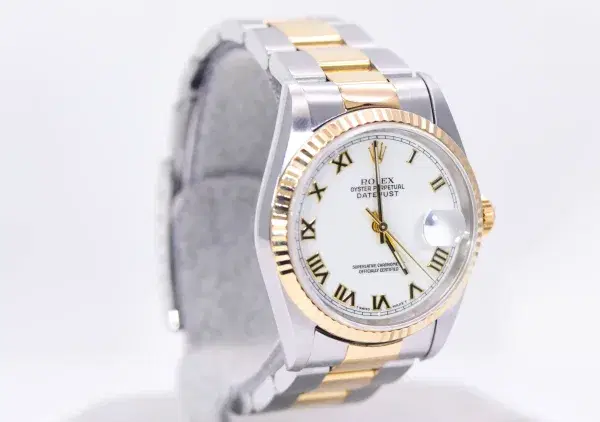 Rolex Oyster Perpetual Datejust 36mm Gold and Stainless-Steel Watch