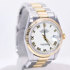 Rolex Oyster Perpetual Datejust 36mm Gold and Stainless-Steel Watch