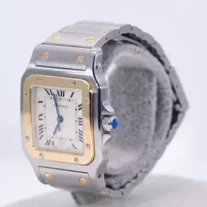 Cartier Santos Watch 32mm Midsize Yellow Gold & Steel