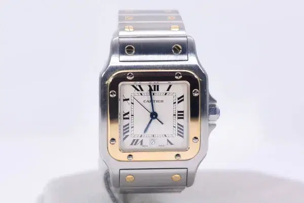 Cartier Santos Watch 32mm Midsize Yellow Gold & Steel