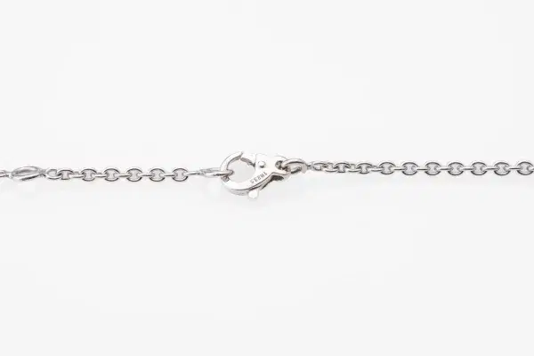 Chanel Comète Diamond 18k White Gold Necklace Original Ceritificate