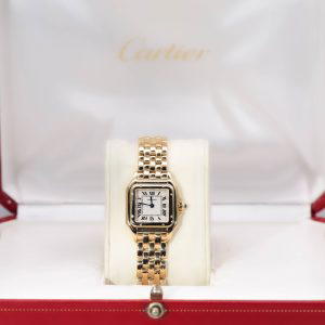 Cartier Panthere Ladies Watch 22mm Yellow Gold