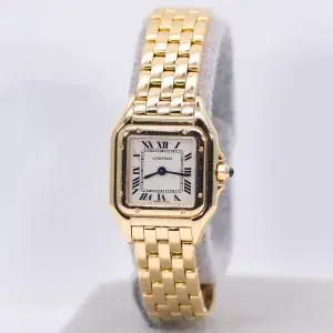 Cartier Panthere Ladies Watch 22mm Yellow Gold