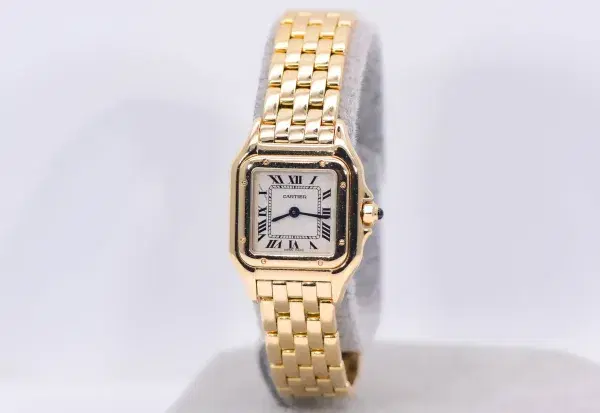 Cartier Panthere Ladies Watch 22mm Yellow Gold