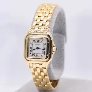 Cartier Panthere Ladies Watch 22mm Yellow Gold