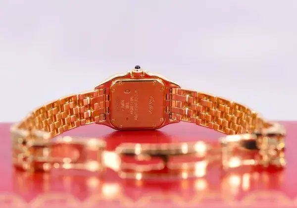 Cartier Panthere Ladies Watch 22mm Yellow Gold