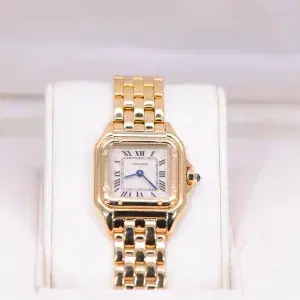 Cartier Panthere Ladies Watch 22mm Yellow Gold