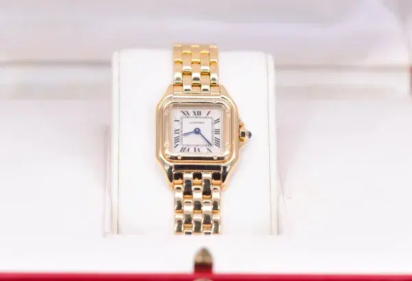 Cartier Panthere Ladies Watch 22mm Yellow Gold