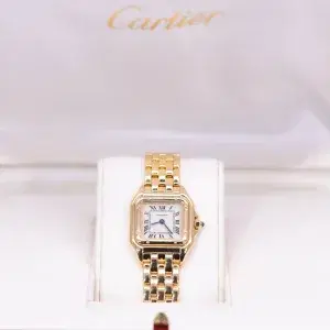 Cartier Panthere Ladies Watch 22mm Yellow Gold