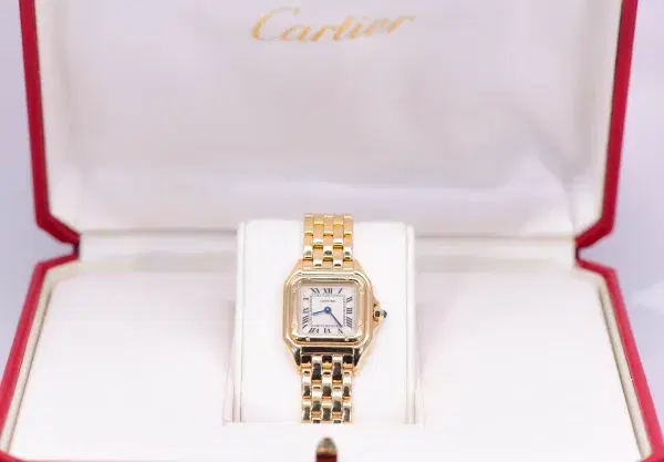 Cartier Panthere Ladies Watch 22mm Yellow Gold