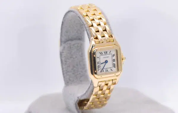 Cartier Panthere Ladies Watch 22mm Yellow Gold