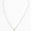 Chanel Comète Diamond 18k White Gold Necklace Original Ceritificate