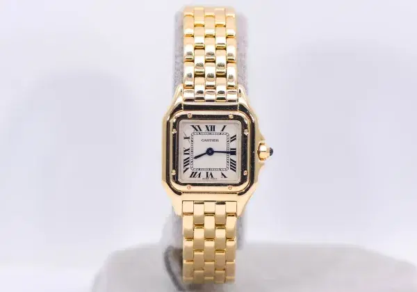 Cartier Panthere Ladies Watch 22mm Yellow Gold