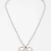 Chopard Amore Hearts Pendant Necklace 18k White Gold